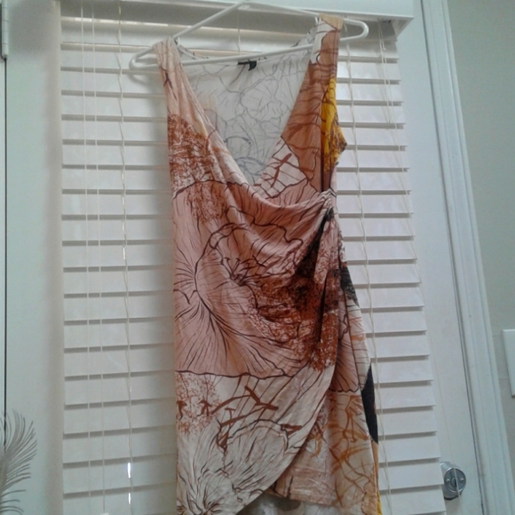 Boom Babies floral print v wrapp cross dress - Picture 1 of 3